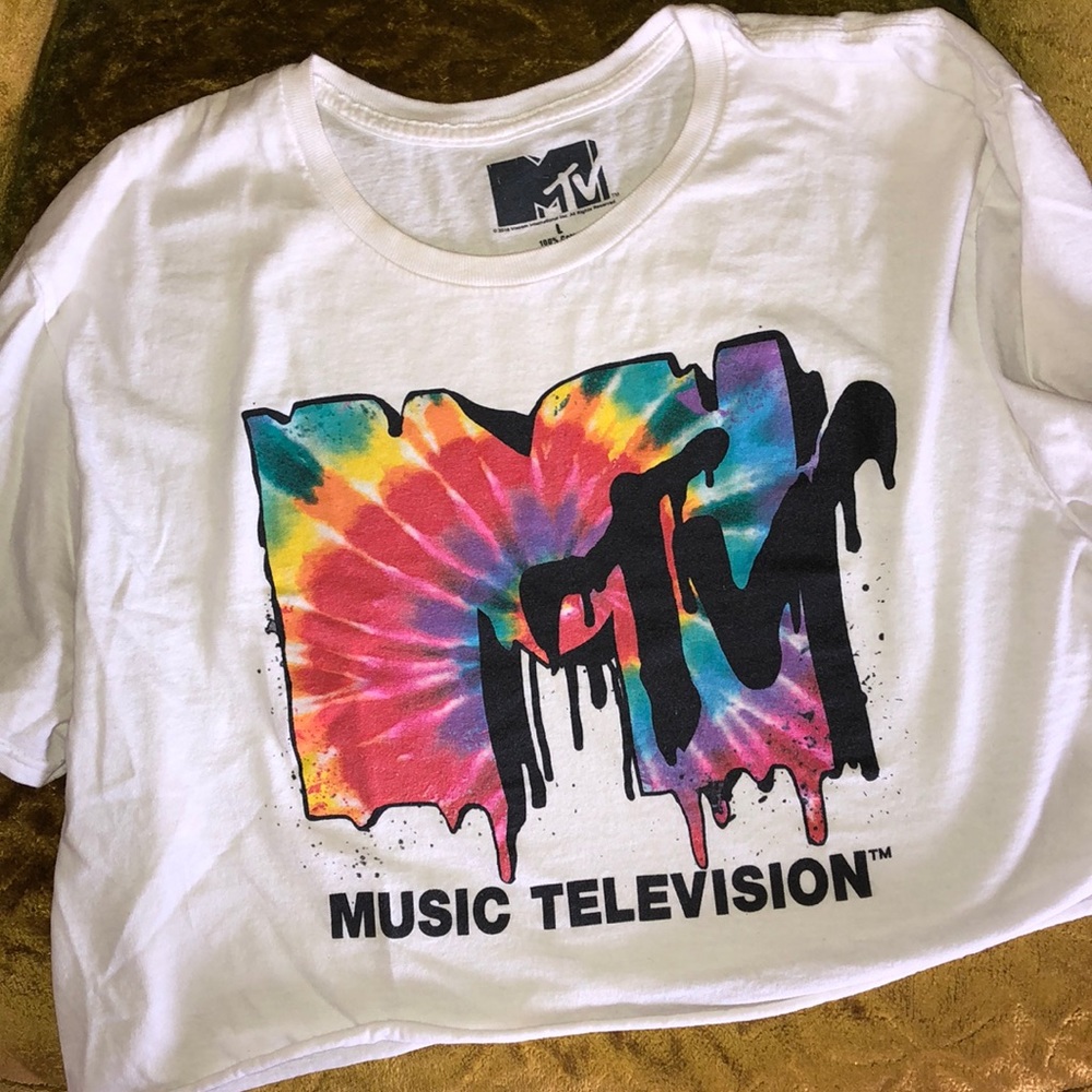 MTV cropped tee